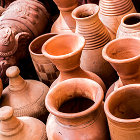 Clay Indian pot